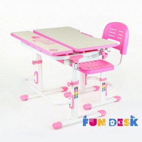 Парта-трансформер + стул Lavoro Pink в Покачах - pokachi.mebel-74.com | фото