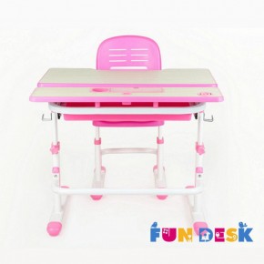 Парта-трансформер + стул Lavoro Pink в Покачах - pokachi.mebel-74.com | фото