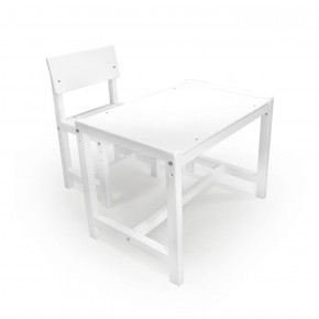 Детский растущий комплект стол и стул Я САМ "Лофт" (Белый, Белый) в Покачах - pokachi.mebel-74.com | фото