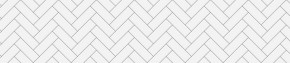 Фартук Метро керамик (белая) CPL пластик МДФ 6 мм в Покачах - pokachi.mebel-74.com | фото