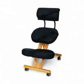 Коленный стул со спинкой Smartstool KW02В + Чехлы в Покачах - pokachi.mebel-74.com | фото