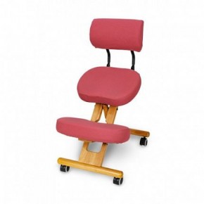 Коленный стул со спинкой Smartstool KW02В + Чехлы в Покачах - pokachi.mebel-74.com | фото