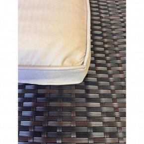 Комплект плетеной мебели  YR822Br Brown-Beige (подушка бежевая) в Покачах - pokachi.mebel-74.com | фото