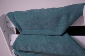 Комплект растущий стул и подушки Конёк Горбунёк Комфорт  (Серый металлик, Волна) в Покачах - pokachi.mebel-74.com | фото