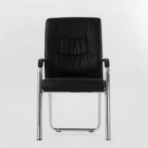 Кресло Barneo K-15 для посетителей и переговорных (черный) в Покачах - pokachi.mebel-74.com | фото