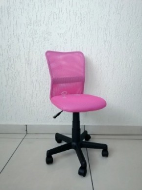 Кресло Barneo K-401 детское (розовая ткань/сетка) в Покачах - pokachi.mebel-74.com | фото
