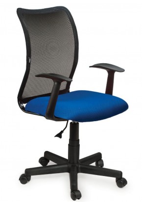 Кресло BRABIX "Spring MG-307", с подлокотниками, комбинированное синее/черное TW, 531404 в Покачах - pokachi.mebel-74.com | фото