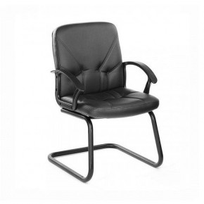 Кресло ЧИП ультра 365 (черный) на полозьях в Покачах - pokachi.mebel-74.com | фото