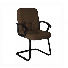 Кресло ЧИП ультра 365 (коричневый) на полозьях в Покачах - pokachi.mebel-74.com | фото