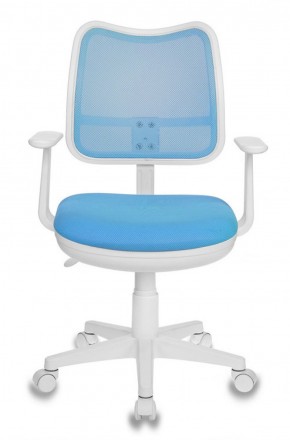 Кресло детское Бюрократ CH-W797/LB/TW-55 голубой в Покачах - pokachi.mebel-74.com | фото