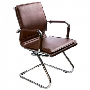 Кресло для посетителя Бюрократ CH-993-Low-V/Brown коричневый в Покачах - pokachi.mebel-74.com | фото