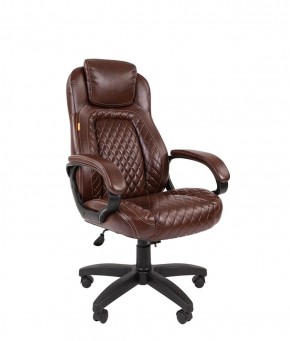 Кресло для руководителя  CHAIRMAN 432 (Экокожа коричневая) в Покачах - pokachi.mebel-74.com | фото