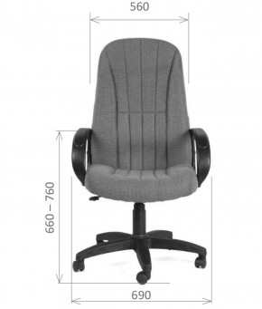 Кресло для руководителя  CHAIRMAN 685 СТ (ткань стандарт 10-356 черная) в Покачах - pokachi.mebel-74.com | фото