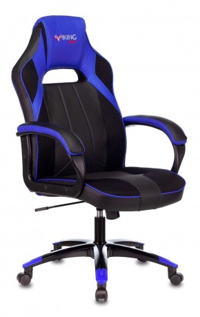 Кресло игровое Бюрократ VIKING 2 AERO BLUE черный/синий в Покачах - pokachi.mebel-74.com | фото