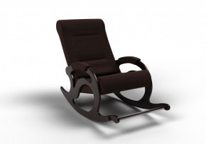 Кресло-качалка Тироль 12-Т-ГР (ткань/венге) ГРАФИТ в Покачах - pokachi.mebel-74.com | фото