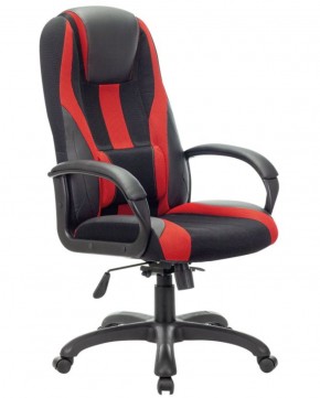 Кресло компьютерное BRABIX PREMIUM "Rapid GM-102" (экокожа/ткань, черное/красное) 532107 в Покачах - pokachi.mebel-74.com | фото