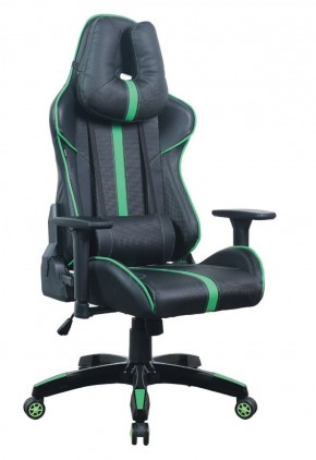 Кресло компьютерное BRABIX "GT Carbon GM-120" (черное/зеленое) 531929 в Покачах - pokachi.mebel-74.com | фото