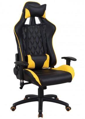Кресло компьютерное BRABIX "GT Master GM-110" (черное/желтое) 531927 в Покачах - pokachi.mebel-74.com | фото