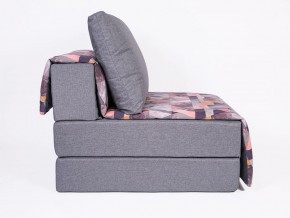 Кресло-кровать бескаркасное Харви (серый-сноу манго) в Покачах - pokachi.mebel-74.com | фото