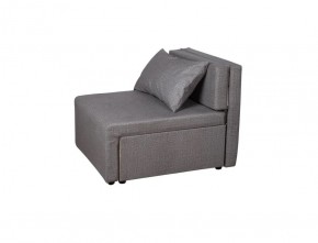 Кресло-кровать Милена (серый) Велюр в Покачах - pokachi.mebel-74.com | фото