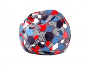 Кресло-мешок Мяч M (Geometry Slate) в Покачах - pokachi.mebel-74.com | фото