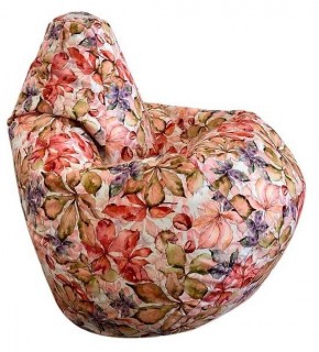 Кресло-мешок Цветы L в Покачах - pokachi.mebel-74.com | фото