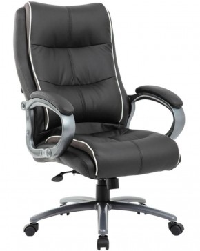Кресло офисное BRABIX PREMIUM "Strong HD-009" (экокожа черная, ткань серая) 531945 в Покачах - pokachi.mebel-74.com | фото