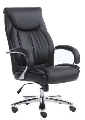 Кресло офисное BRABIX "Advance EX-575" (хром/экокожа/черное) 531825 в Покачах - pokachi.mebel-74.com | фото