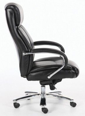 Кресло офисное BRABIX "Direct EX-580" (хром/рециклированная кожа/черное) 531824 в Покачах - pokachi.mebel-74.com | фото