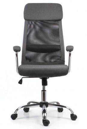 Кресло офисное BRABIX "Flight EX-540" (хром, ткань, сетка, серое) 531848 в Покачах - pokachi.mebel-74.com | фото
