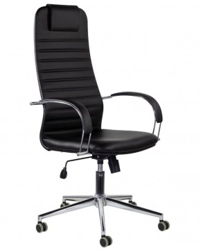 Кресло офисное BRABIX "Pilot EX-610 CH" premium (черное/кожзам) 532418 в Покачах - pokachi.mebel-74.com | фото