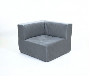 Кресло-угловое-модуль бескаркасное Тетрис 30 (Серый) в Покачах - pokachi.mebel-74.com | фото