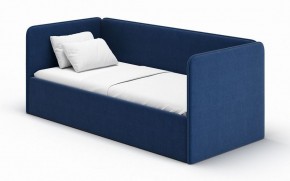 Кровать-диван Leonardo 160*70 (Синий) + боковина в Покачах - pokachi.mebel-74.com | фото