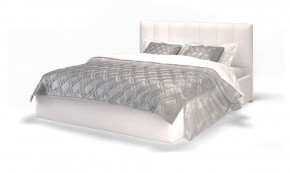 Кровать Элен 1600 + основание с ПМ (Vega white) белый в Покачах - pokachi.mebel-74.com | фото