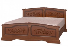 ЕЛЕНА Кровать из массива 1800 (Орех) в Покачах - pokachi.mebel-74.com | фото