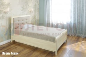 Кровать КР-1031 с мягким изголовьем в Покачах - pokachi.mebel-74.com | фото