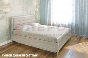 Кровать КР-1034 с мягким изголовьем в Покачах - pokachi.mebel-74.com | фото