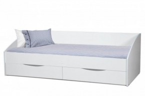 Кровать одинарная "Фея - 3" симметричная New (2000Х900) белая в Покачах - pokachi.mebel-74.com | фото