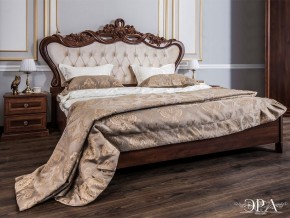 Кровать с мягким изголовьем Афина 1600 (караваджо) в Покачах - pokachi.mebel-74.com | фото