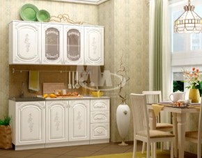 ЛИЗА-2 Кухонный гарнитур 1,7 Белый глянец холодный в Покачах - pokachi.mebel-74.com | фото
