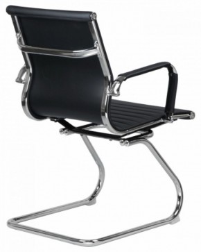 Офисное кресло для посетителей LMR-102N Черный в Покачах - pokachi.mebel-74.com | фото