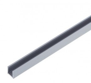 Планка торцевая "П" 4 мм для стеновой панели (алюминий) в Покачах - pokachi.mebel-74.com | фото