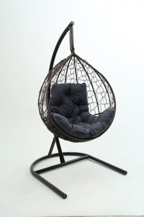Подвесное кресло Бароло (коричневый/графит) в Покачах - pokachi.mebel-74.com | фото