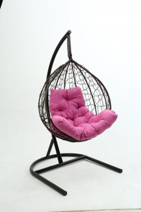 Подвесное кресло Бароло (коричневый/розовый) в Покачах - pokachi.mebel-74.com | фото