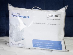 PROxSON Комплект подушек Terra Compack (Микрофибра Полотно) 50x70 в Покачах - pokachi.mebel-74.com | фото