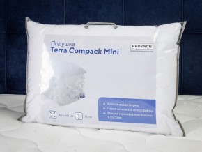 PROxSON Подушка Terra Compack mini (Микрофибра Полотно) 40x60 в Покачах - pokachi.mebel-74.com | фото