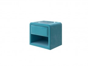 PROxSON Тумба Cube (Ткань: Велюр Shaggy Azure) 52x41 в Покачах - pokachi.mebel-74.com | фото