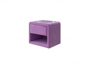PROxSON Тумба Cube (Ткань: Велюр Shaggy Lilac) 52x41 в Покачах - pokachi.mebel-74.com | фото