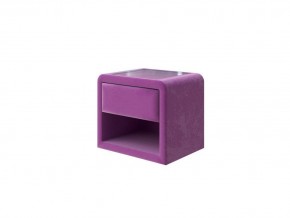 PROxSON Тумба Cube (Ткань: Велюр Shaggy Wine) 52x41 в Покачах - pokachi.mebel-74.com | фото