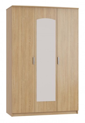 Шкаф 3-х дверный с зеркалом Шк210.1 МС Ирина в Покачах - pokachi.mebel-74.com | фото